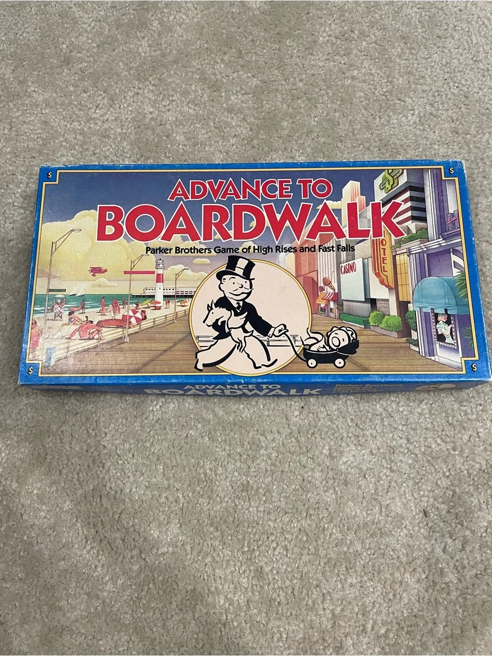 Monopoly Advance to Boardwalk game